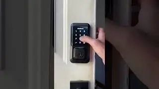 How to use Kwikset Touchscreen lock.