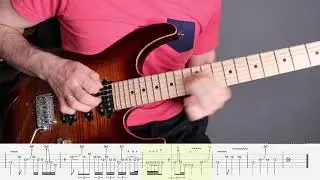 Gary Moore - One Day - Guitar Solo Cover - TAB's (Patreon)