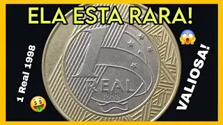 VALE R$2.600 REAIS !!! MOEDA RARA DE 1 REAL 1998