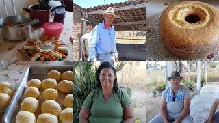ALMOÇO QUE A FAMÍLIA MAIS GOSTA/RECEBEMOS VISITAS/PREPAREI LANCHE DELICIOSO