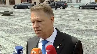 09.05.2019 - Statement Klaus Iohannis (rum./dt./engl.) - Informeller EU-Gipfel in Sibiu / Europatag