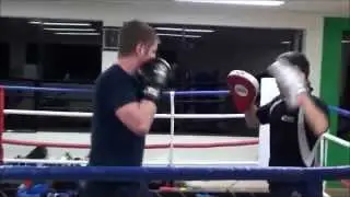 Bryden welcome back padwork/Brisbane-Dundee's Boxing & Fitness