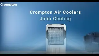 Crompton Air Coolers for #JaldiCooling | Auto Drain Function