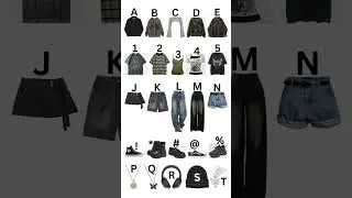 pick your outfit - grunge edition #grunge #grungeoutfit #pickyouroutfit #outfit