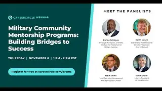 Building Military Community Mentorship Programs