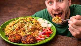 This Indian Biryani & Kabab Hit Different 🤤 | POV Eating | ASMR eating #foodie