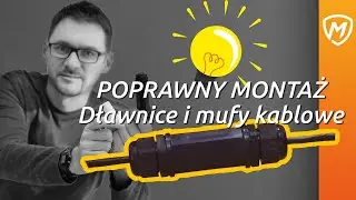 Połączenie przewodu za pomocą mufy kablowej - poprawny montaż