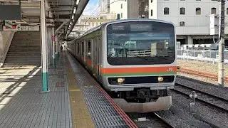 八高線E231系3000番台宮ハエ カワ42編成　八王子駅発車