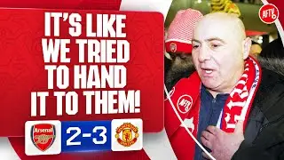 It&rsquo;s Like We Tried To Hand It To Them! (Julian) | Arsenal 2-3 Manchester United