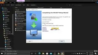 WinSCP installation