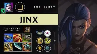 Jinx ADC vs Cassiopeia - KR Challenger Patch 26.04