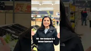 Surprising Things In A German Supermarket 🫣 #flyingabroad #newingermany #germansupermarket #germany