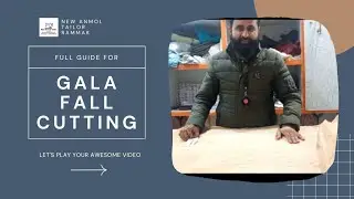 Part 1 | Gala Fall cutting full Guide #tailor #sewing #fashion #stitching 