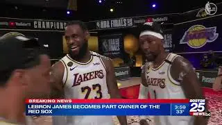LeBron James buys ownership stake of Red Sox, other sports properties