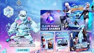 FREE FIRE WINTERLAND EVENTS ALL ITEMS REVIEW😱😈 FREE FIRE WINTERLAND EVENTS FREE ITEMS REVIEW