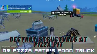Destroy Structures at Pizza Pit or Pizza Pete's Food Truck - Location Guide - Chapter 2 Season 7