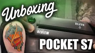 This $269 Wireless Tattoo Stencil Printer Changed My Setup | Elite Pocket S7 Unboxing