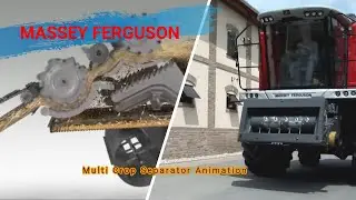 Massey Ferguson Combine Animation