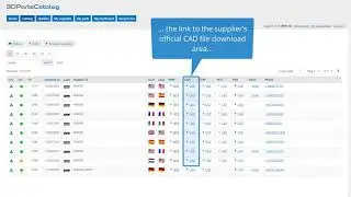 3DPartsCatalog - Catalog Tab