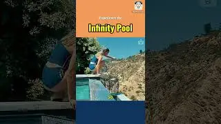 Experience the infinity pool