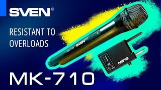 SVEN MK-710 Wireless Dynamic Microphone.