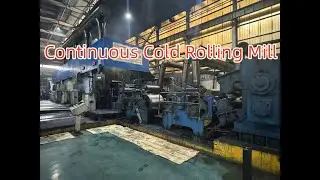 Continuous Cold Rolling Mill #rollingmill #coldmilling