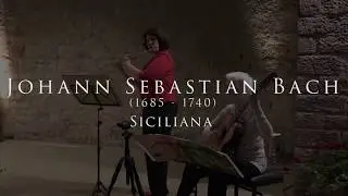 Duo Sciolto: Joh.Seb. Bach: Siciliana Bearbeitung für Flöte und Gitarre