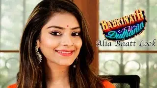 Badrinath ki Dulhania Alia Bhatt Inspired Look | Alia Bhatt Makeup Tutorial | Alia Bhatt 2017 Look