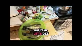 Hmong traditional fish soup dish! Using (Crappies) super yummy!!! 