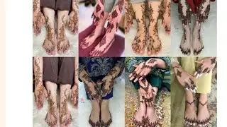 Latest Hand & Foot Mehndi Designs 2025 /Trending Arabic Henna for Girls/2025