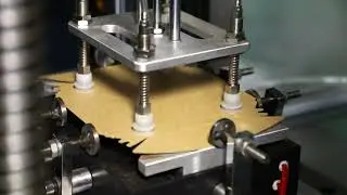 Square paper bowl making machine