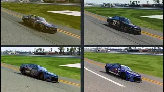4 generations of NASCAR cars!