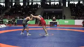FİNAL FS - 92 kg: Şamil Zubairov - Anar Cəfərli