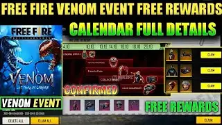 how to complete venom event/free fire venom event full details🔥🔥