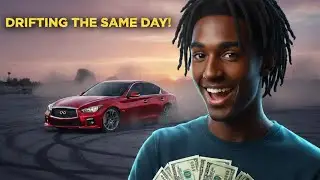 Buying a Q50 at 18 and went drifting the same day