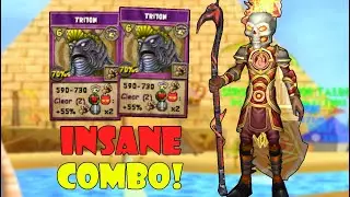 Wizard101 Max Fire PvP: FIRST TIME Using TRITON On The FIRE!