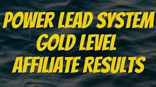 Power Lead System Gold Level Results| Make Money Online| Work From Home