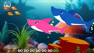 Baby Shark Dance Song | Nursery Rhymes for Kids & Toddlers | Underwater Preschool Phonics Song