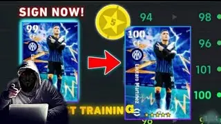 How To Train Free Lautaro Martinez In eFootball 2025 | Lautaro Martinez Max level Training In Pes 