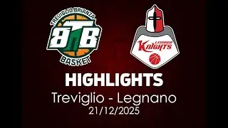 Highlights Treviglio - Legnano del 21/12/2025