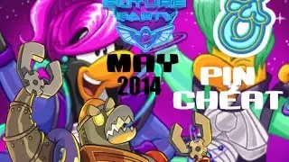 Club Penguin - Pin Cheats - Neon O' Berry - May 2014