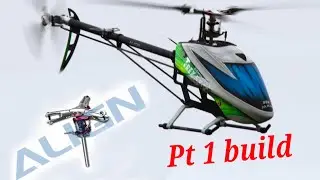 Align RC Helicopter 550X 3 Bladed Head Detailed Build / Part 1