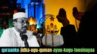 quraanku-jidka-ugu-quman-ayuu-kugu-toosinayaa--sheekh-musatafe #daacishow #viralvideo #share #duet