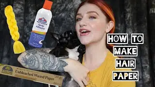 “Avant-Garde” styling techniques! Hair paper!!