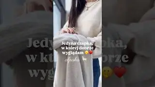 Jedyna czapka, w kt&oacute;rej dobrze wyglądam 🫢&hearts;️ Alpaka 🦙