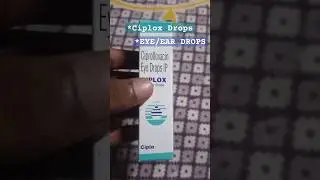 Ciplox | Eye / Ear Drops | #shorts