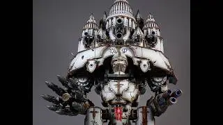 An Imperator Titan for Adeptus Titanicus? Paintedfigs Paints! - Epic 40k Miniature Painting Service