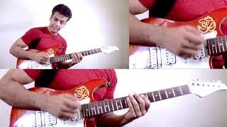 Greg howe style funk fusion lick | guitar lesson by Apernit singh