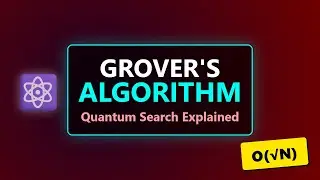 Grover's Algorithm Explained: Quantum Search Speedup ⚛️