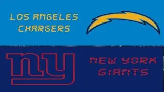 Chargers vs Giants Week 4 Simulation | Madden 26 Rosters